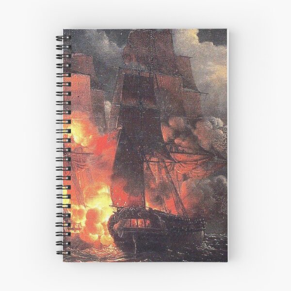 Item preview, Louis Crepin's Battle Between the French Frigate Arethuse and the English Frigate Amelia designed and sold by mosfunky.
