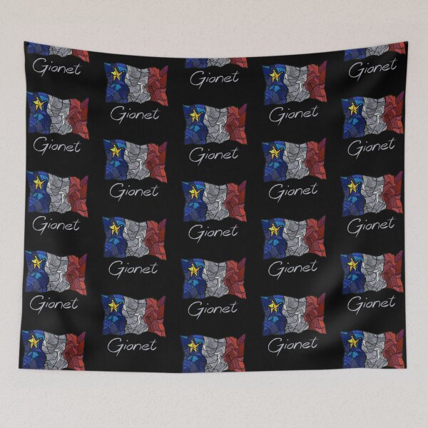 Artikelvorschau, Acadian Flag Pastel Flüssigmosaik Gionet - Drapeau Acadien Mosaïque Liquid Pastel Vitrail Gionet entworfen und verkauft von ColoursOfFrance.