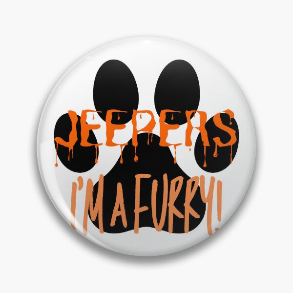 Item preview, Jeepers I'm a Furry! Graphic - Orange designed and sold by DaddyKoti.