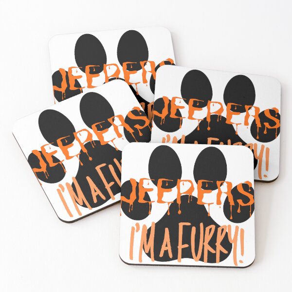 Item preview, Jeepers I'm a Furry! Graphic - Orange designed and sold by DaddyKoti.