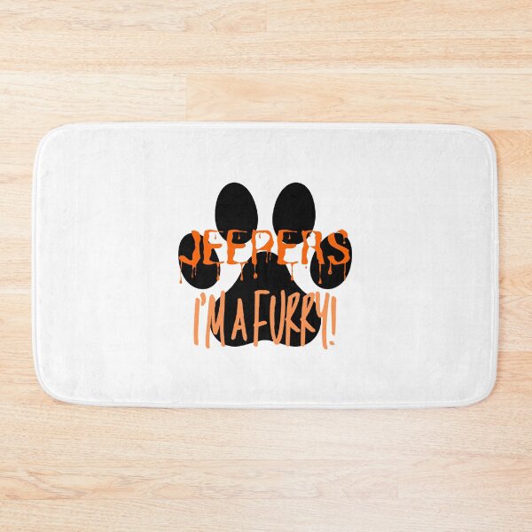 Item preview, Jeepers I'm a Furry! Graphic - Orange designed and sold by DaddyKoti.