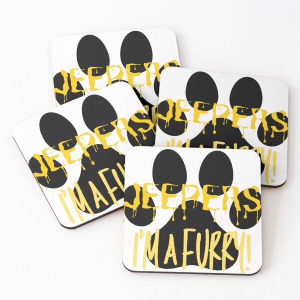 Item preview, Jeepers I'm a Furry! Graphic - Yellow designed and sold by DaddyKoti.