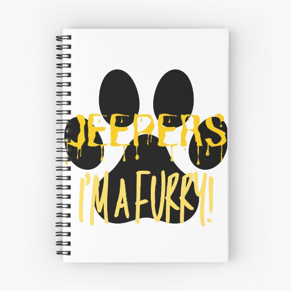 Item preview, Jeepers I'm a Furry! Graphic - Yellow designed and sold by DaddyKoti.