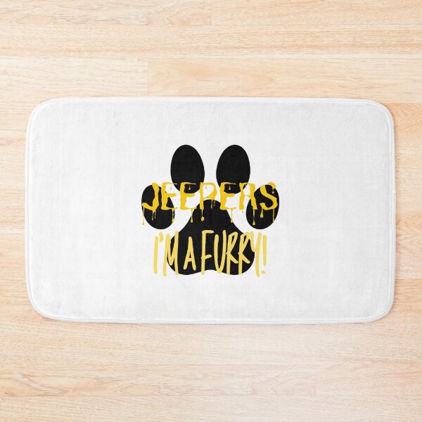 Item preview, Jeepers I'm a Furry! Graphic - Yellow designed and sold by DaddyKoti.