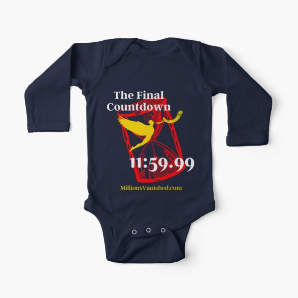 The Final Countdown - Christian Long Sleeve Baby One-Piece
