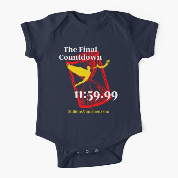 The Final Countdown - Christian Short Sleeve Baby One-Piece