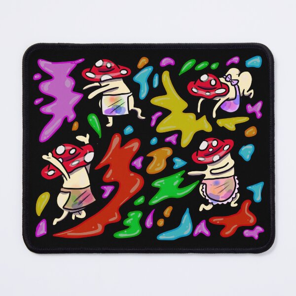 Item preview, Mushroom Paint War designed and sold by MeddyChollia.
