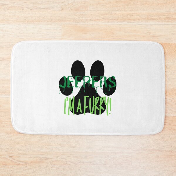 Item preview, Jeepers I'm a Furry! Graphic - Green designed and sold by DaddyKoti.