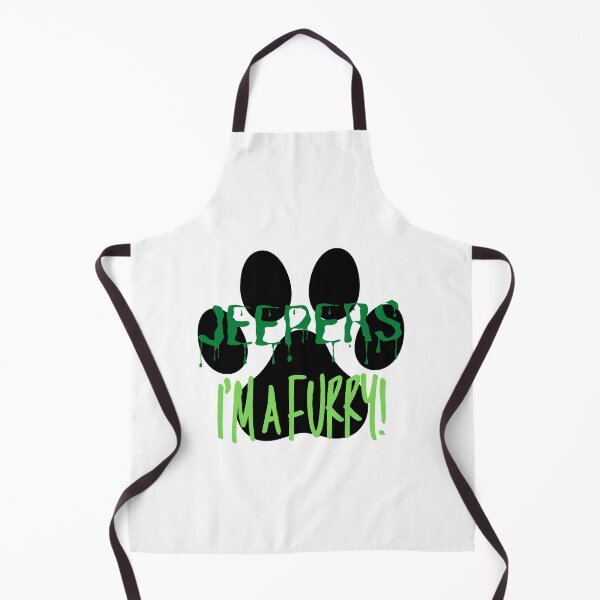 Item preview, Jeepers I'm a Furry! Graphic - Green designed and sold by DaddyKoti.