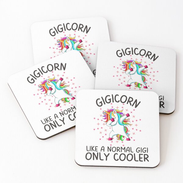 Item preview, Gigicorn like a normal Gigi only cooler, Funny Gifts For Gigi's who like dabbing unicorns and being awesome designed and sold by Auntieck.
