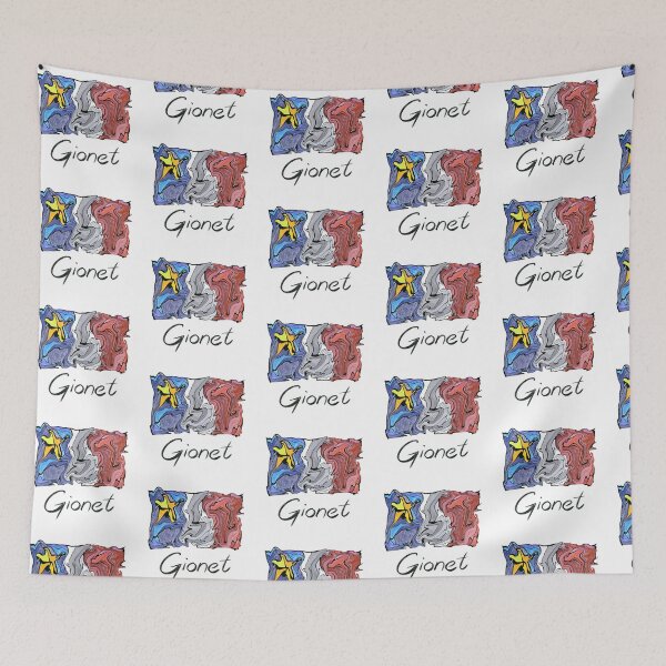 Artikelvorschau, Acadian Flag Pastel Flüssigmosaik Gionet - Drapeau Acadien Mosaïque Liquid Pastel Vitrail Gionet entworfen und verkauft von ColoursOfFrance.
