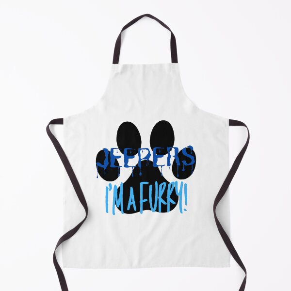 Item preview, Jeepers I'm a Furry! Graphic - Blue designed and sold by DaddyKoti.