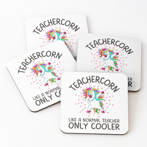 Item preview, Teachercorn like a normal teacher only cooler, Funny Gifts For teachers who like dabbing unicorns and being awesome designed and sold by Auntieck.