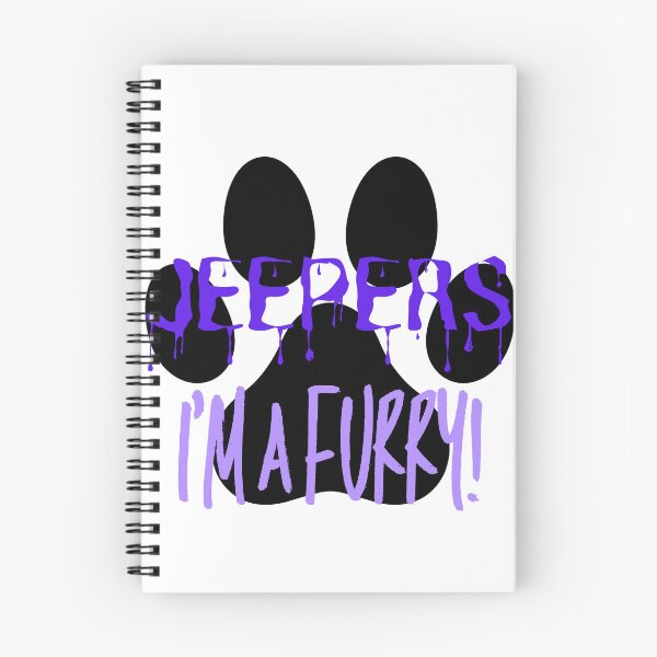 Item preview, Jeepers I'm a Furry! Graphic - Purple designed and sold by DaddyKoti.