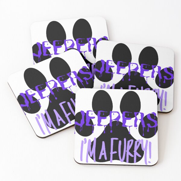 Item preview, Jeepers I'm a Furry! Graphic - Purple designed and sold by DaddyKoti.