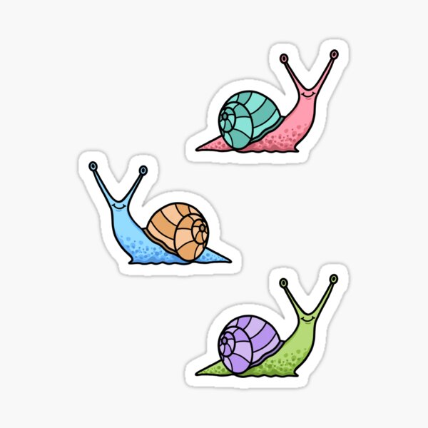 Item preview, Happy Snails designed and sold by melouker.