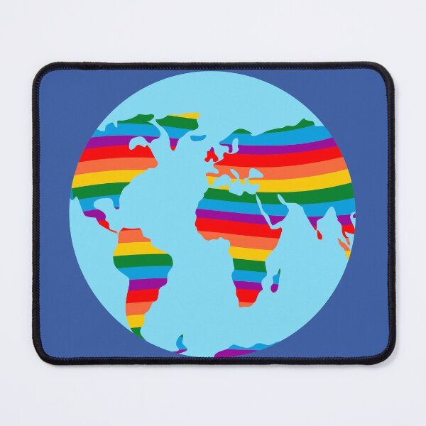 Item preview, Pride World Map Globe designed and sold by BlakefourDesign.