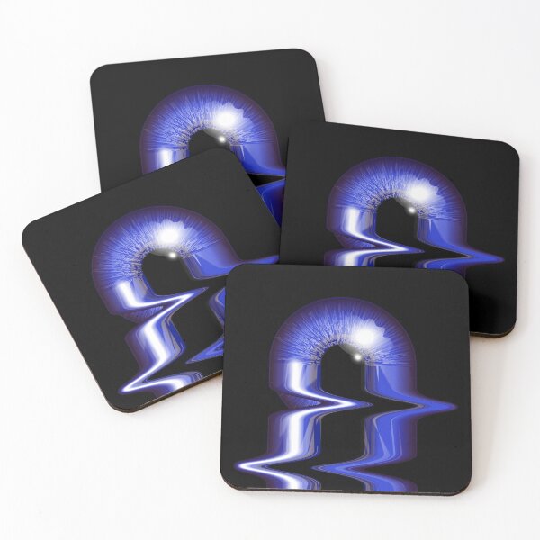 Item preview, Blurry artsy melted blue eyes designed and sold by PrintsyGal.