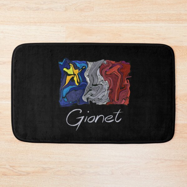 Item preview, Acadian Flag pastel liquid mosaic Gionet - Drapeau acadien mosaïque liquide pastel vitrail Gionet designed and sold by ColoursOfFrance.
