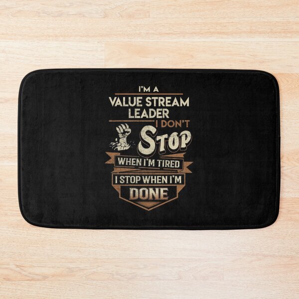 Item preview, Value Stream Leader T Shirt - I Stop When Done Job Gift Item Tee designed and sold by natalinedk.