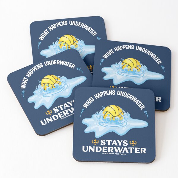 Item preview, Water Polo What Happens Underwater Stays Underwater Funny Water Polo Sport  designed and sold by Creativy.