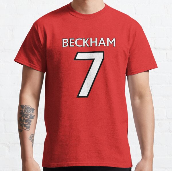 David Beckham 7 T-Shirts for Sale