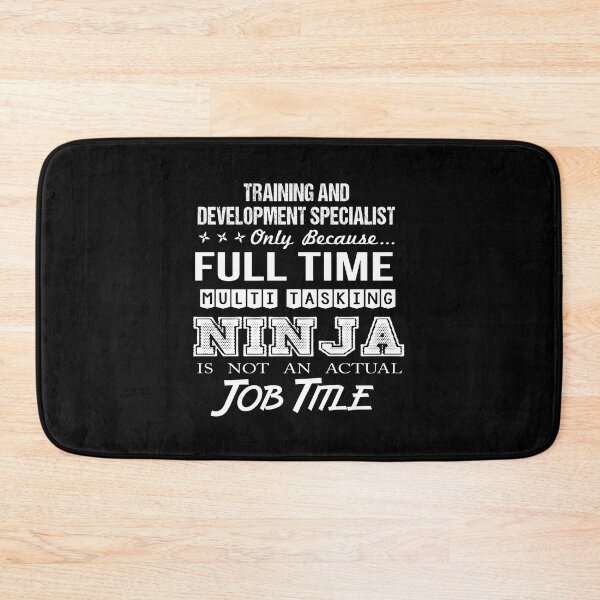 Item preview, Training And Development Specialist T Shirt - Ninja Job Gift Item Tee designed and sold by ritterdick.
