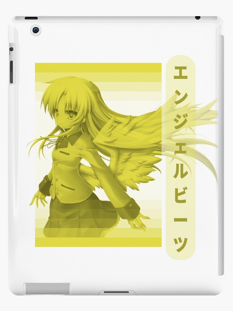 Yuri Nakamura Angel Beats Fanart Anime Waifu iPad Case & Skin for