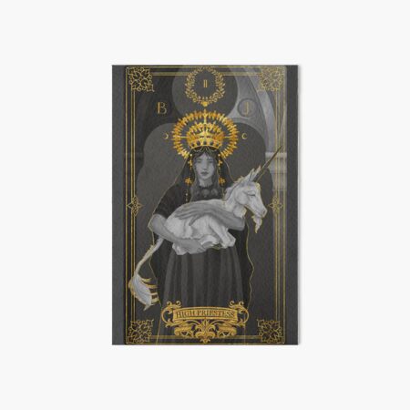 Artikel-Vorschau von Tarotkarte: Die Hohepriesterin, designt und verkauft von ⋆⭒˚.⋆ Melinore Noctua ⋆⭒˚.⋆.