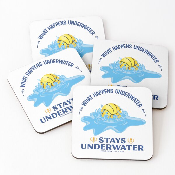 Item preview, Water Polo What Happens Underwater Stays Underwater Funny Water Polo Sport  designed and sold by Creativy.