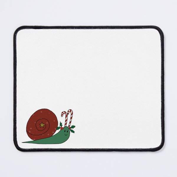 Item preview, Candy cane holly snail designed and sold by NonbinarySarah.