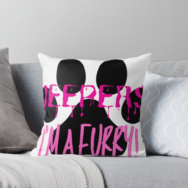 Item preview, Jeepers I'm a Furry! Graphic - Pink designed and sold by DaddyKoti.