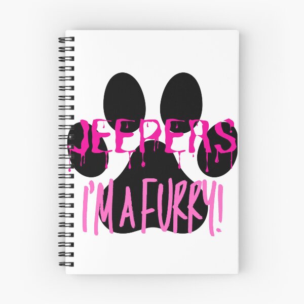 Item preview, Jeepers I'm a Furry! Graphic - Pink designed and sold by DaddyKoti.