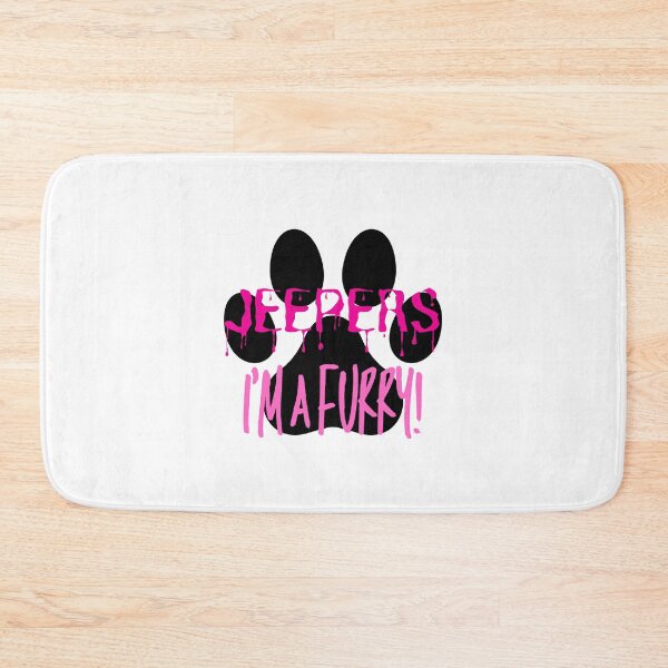 Item preview, Jeepers I'm a Furry! Graphic - Pink designed and sold by DaddyKoti.