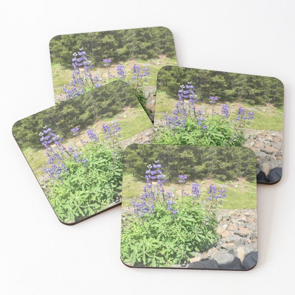 Item preview, Purple wild flowers designed and sold by ChelceyPaints.