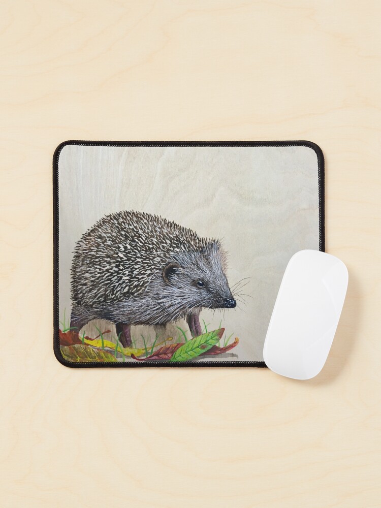 hedgehog mouse pad