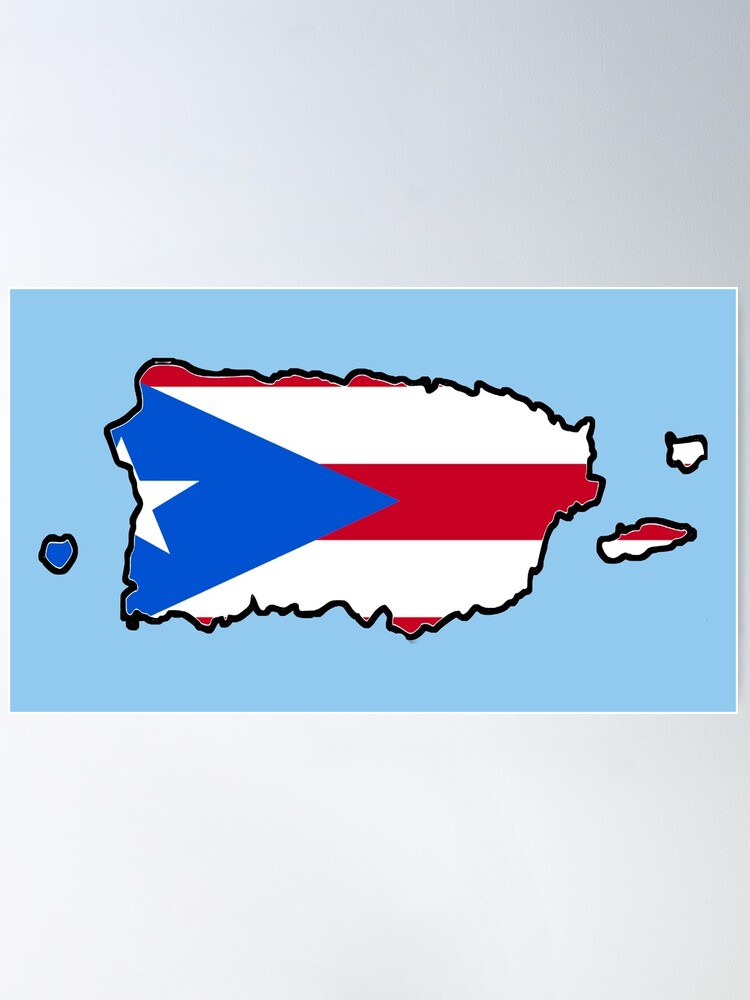 Puerto Rico Flag Map and Meaning