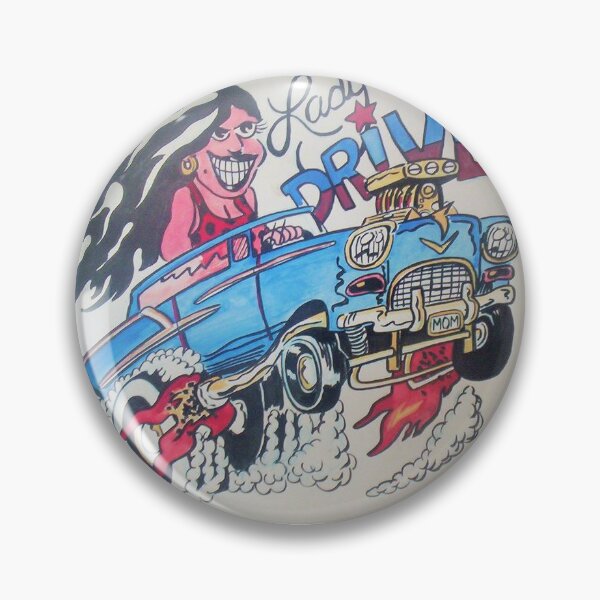 Item preview, Lady Driver designed and sold by wazoowazoo.