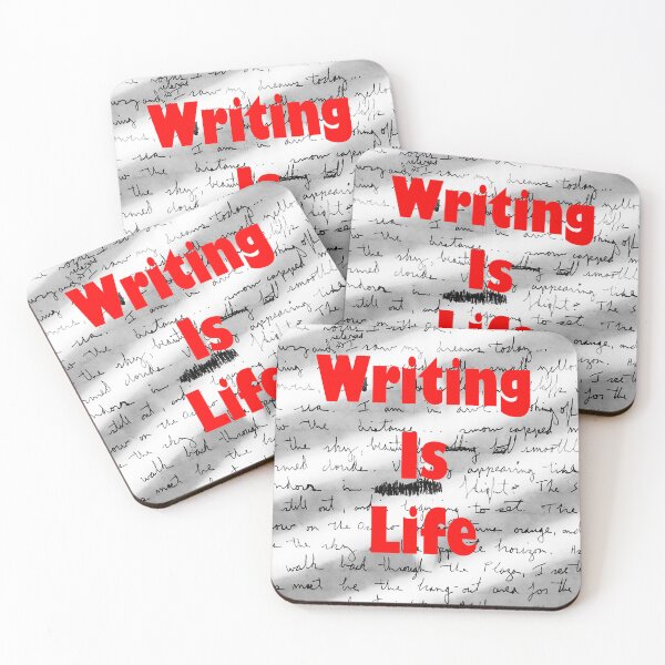 Item preview, Writing is Life designed and sold by Clistro.