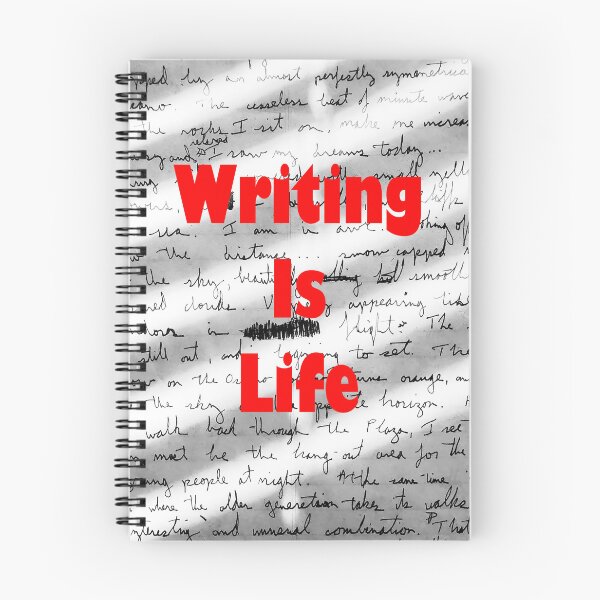Item preview, Writing is Life designed and sold by Clistro.