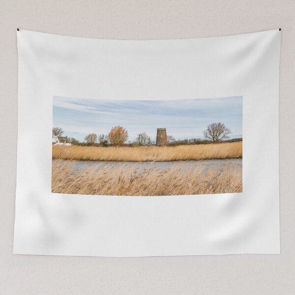 Item preview, Drainage mill on the River Bure, Norfolk Broads designed and sold by yackers1.