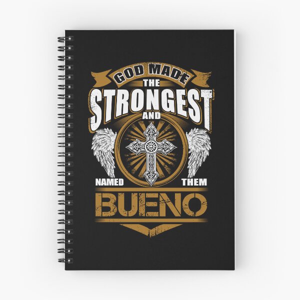 Item preview, Bueno Name T Shirt - God Found Strongest And Named Them Bueno Gift Item Tee designed and sold by geniajmk13.
