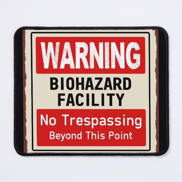 Item preview, Biohazard Facility Sign designed and sold by AngeloDeVal.