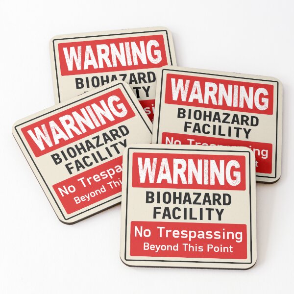Item preview, Biohazard Facility Sign designed and sold by AngeloDeVal.