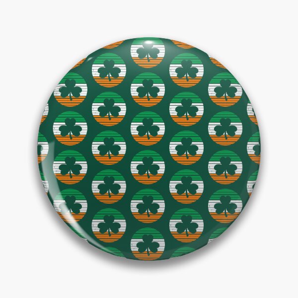 Item preview, Vintage Shamrock Silhouette - Flag - St. Patricks Day designed and sold by skauff.
