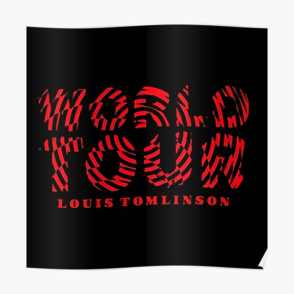 Lsnconecall Louis Tomlinson World Tour 2020 Custom Poster Print