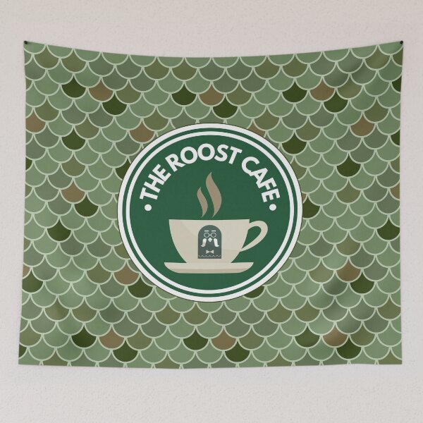 Item preview, The Roost Cafe designed and sold by PixelRant.