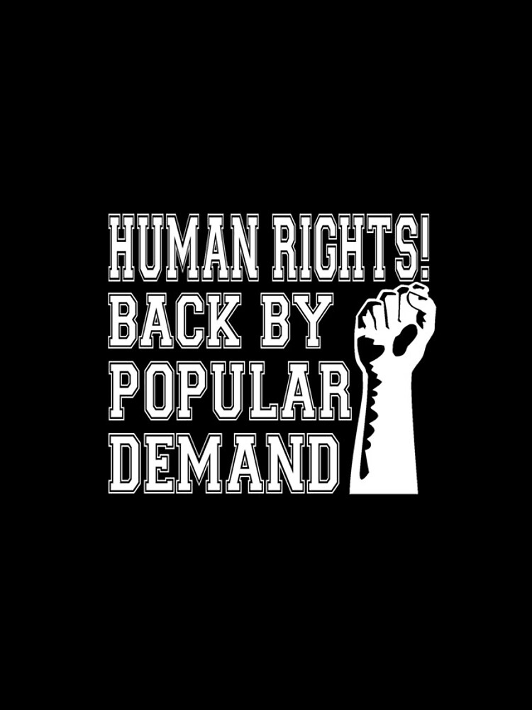 Thumbnail 4 of 4, iPhone Case, Human Rights Back By Popular Demad designed and sold by ThatMerchStore.