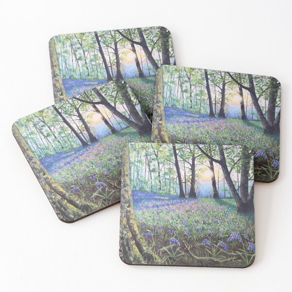 Item preview, Bluebell Wood al atardecer designed and sold by TheArtery2010.