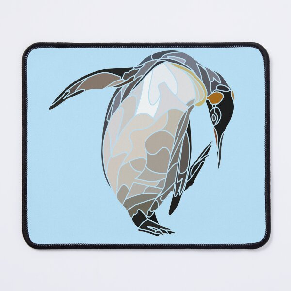 Item preview, Abstract Penguin Blue Ice Theme designed and sold by SnoopyTF.